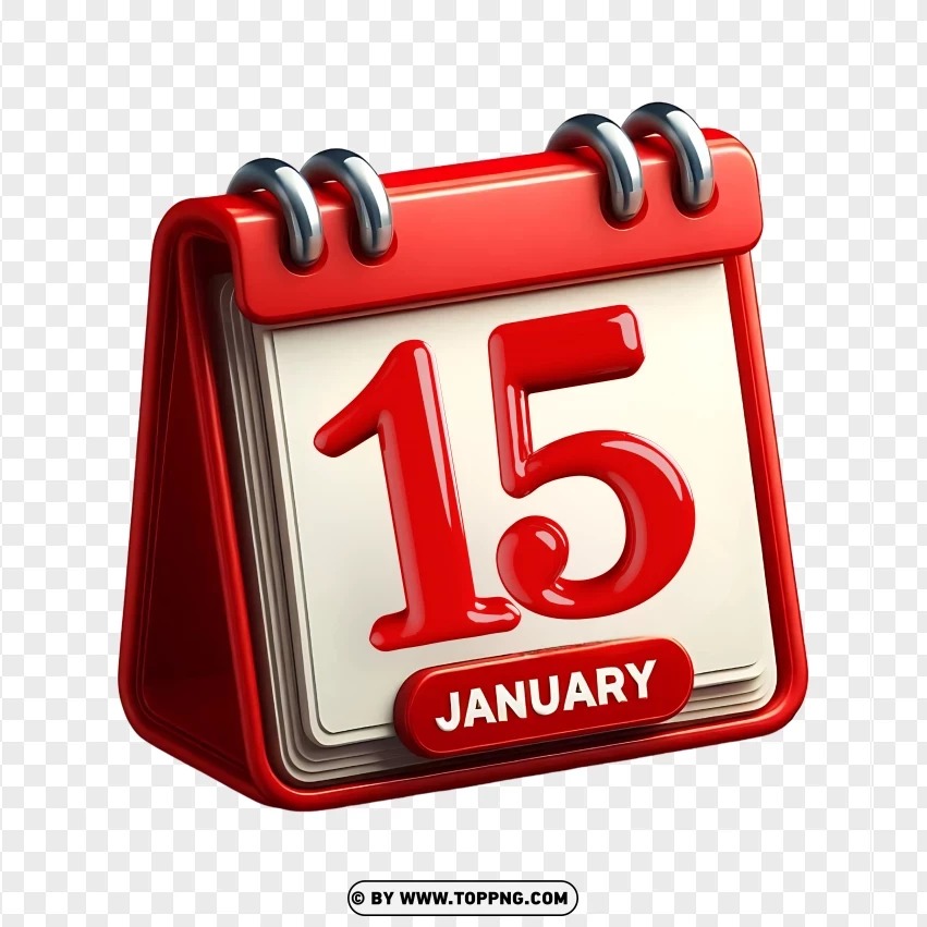 Calendar ,15th January,date