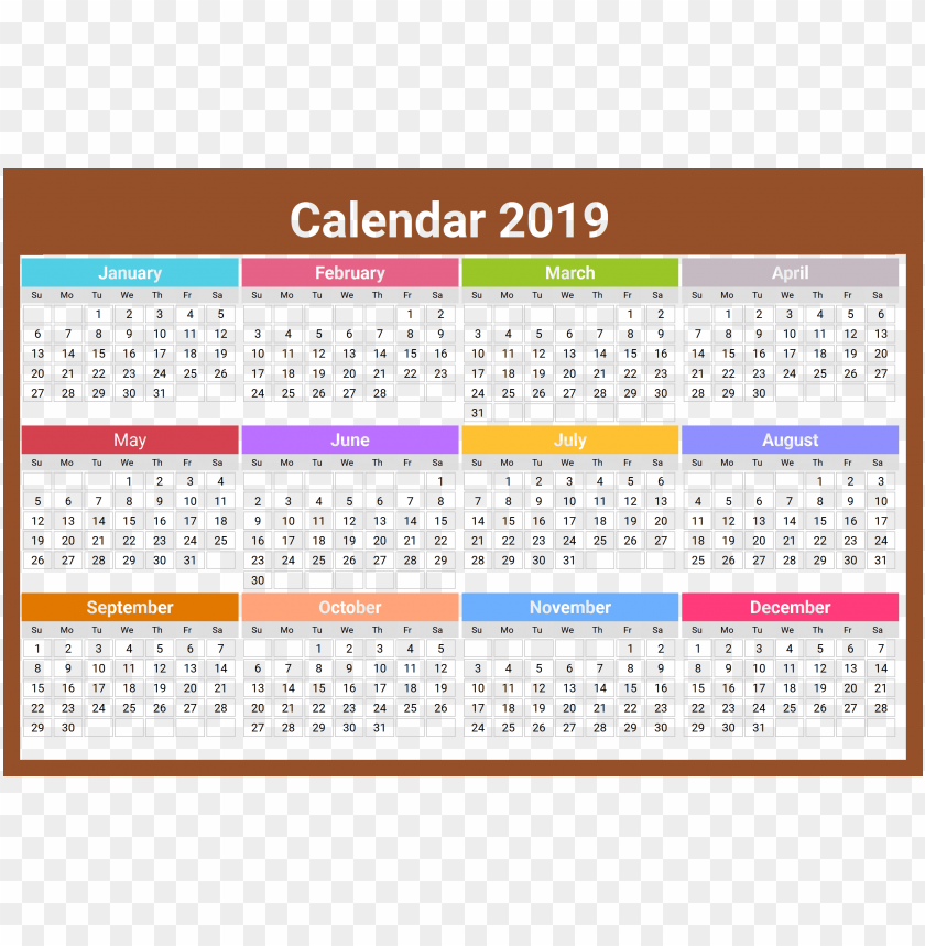 2019,2019 calendar,calendar,holidays & events