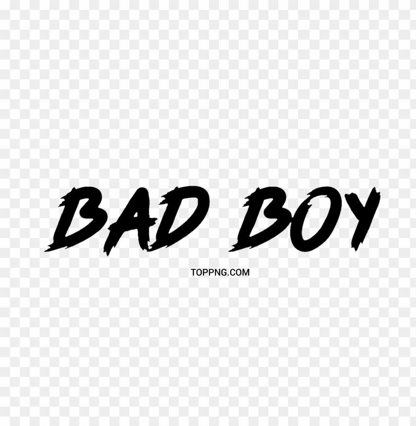 bad,boy,png text