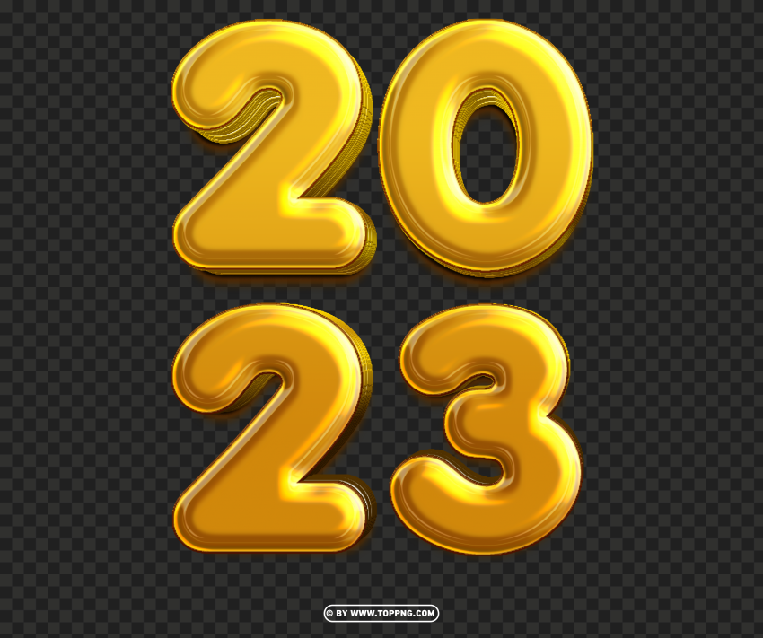 2023 golden 3d high quality design png,New year 2023 png,Happy new year 2023 png free download,2023 png,Happy 2023,New Year 2023,2023 png image