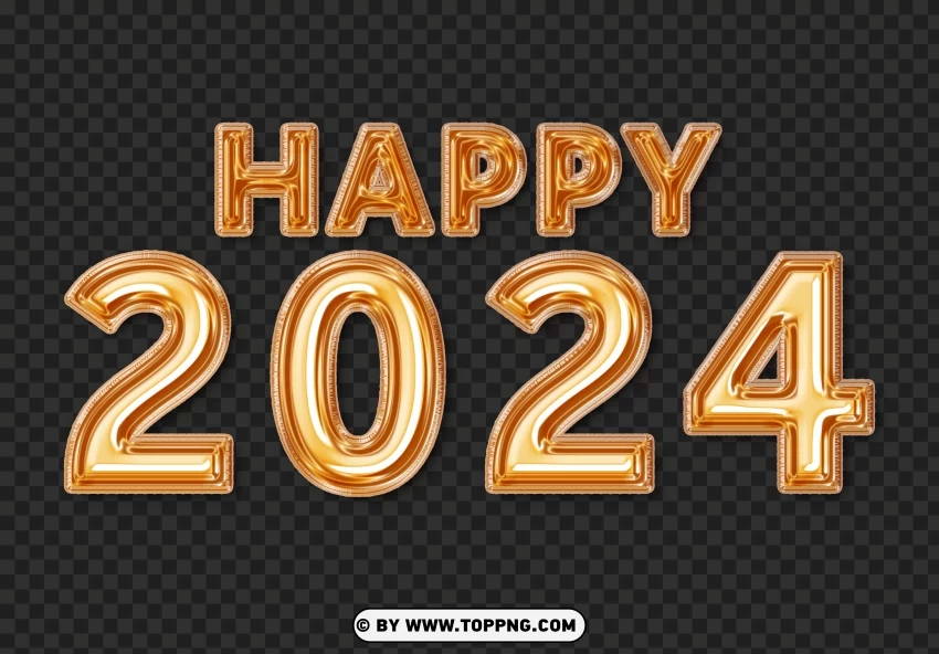 2024 New Year PNG,2024 Happy Transparent, Happy New Year PNG ,2024 PNG,