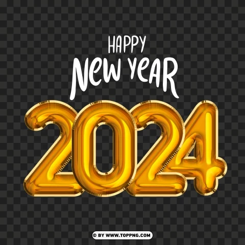 2024 New Year Images - Free Download PNG Transparent Background