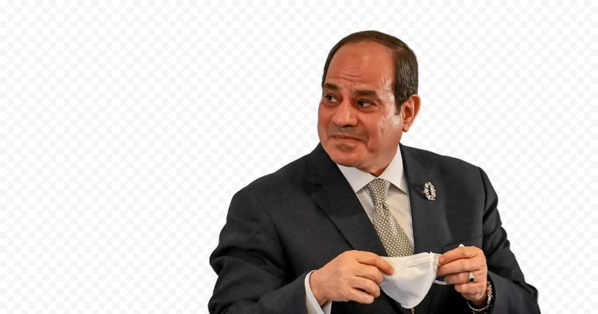 High-quality Cutout Image Of Abdel Fattah El-sisi PNG Transparent Background