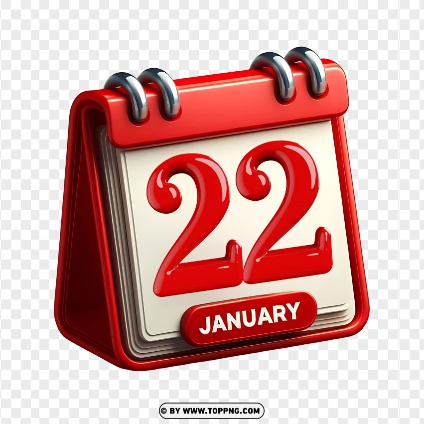 Calendar ,22nd January,Date