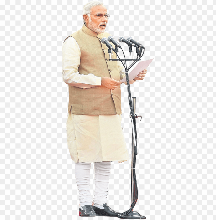 28 May - Narendra Modi Stand PNG Transparent Background