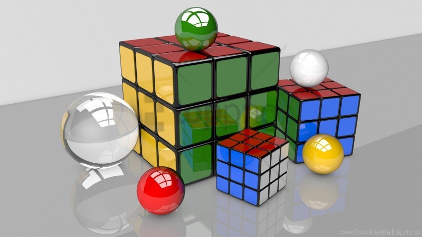 puzzle cube, colorful spheres, geometric shapes, gaming toys, brain teaser, educational games, vibrant colors