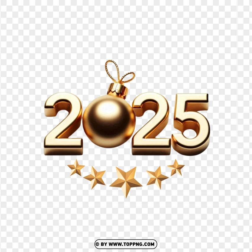 2025 ,New Year,Golden,3d, Number, Gold, Celebration