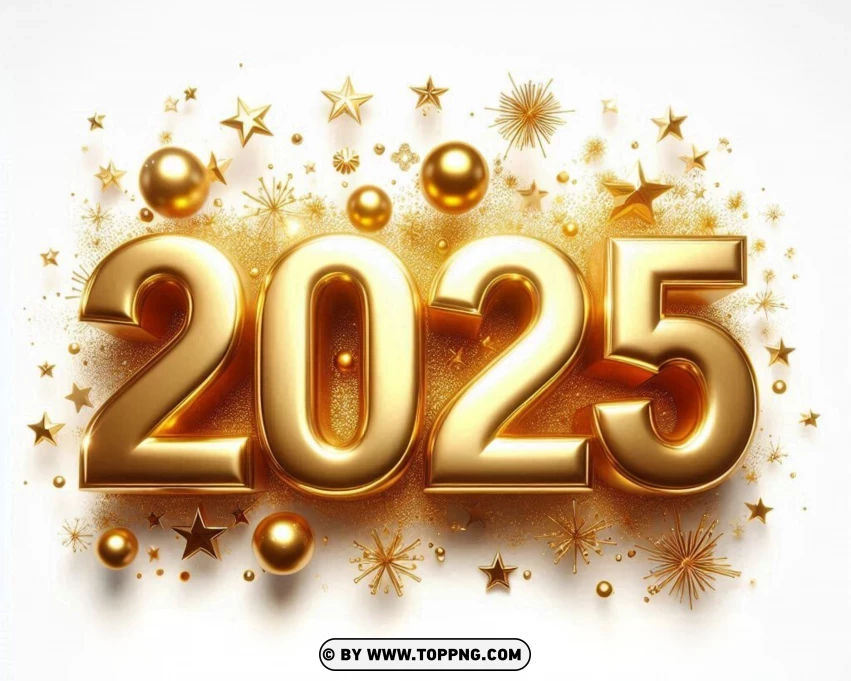 2025,new year,wallpaper,3d, Number, Background, Golden