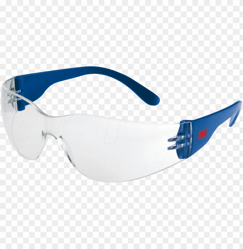 protective eyewear, safety glasses, clear lenses, blue frame glasses, lightweight goggles, impact-resistant eyewear, eye protection