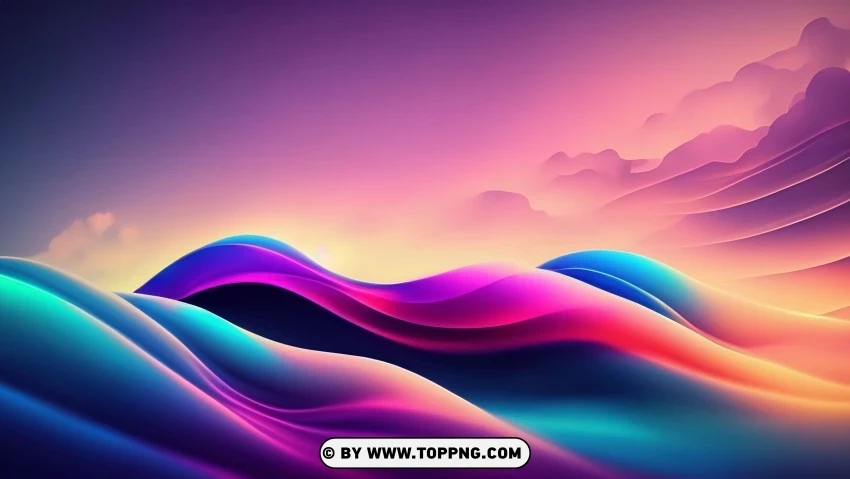 abstract, wave, background, colorful, rainbow, gradient, lines