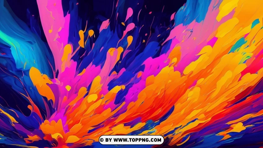 abstract, colorful, vibrant, dynamic, art, painting, contemporary