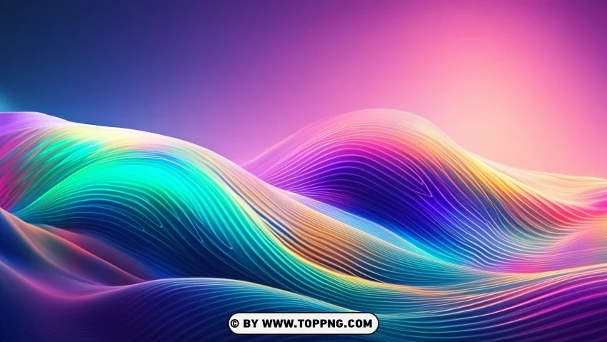 abstract, wave, background, colorful, rainbow, gradient, lines