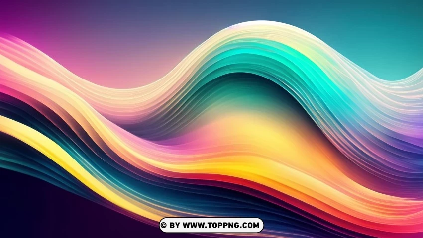 abstract, wave, background, colorful, rainbow, gradient, lines