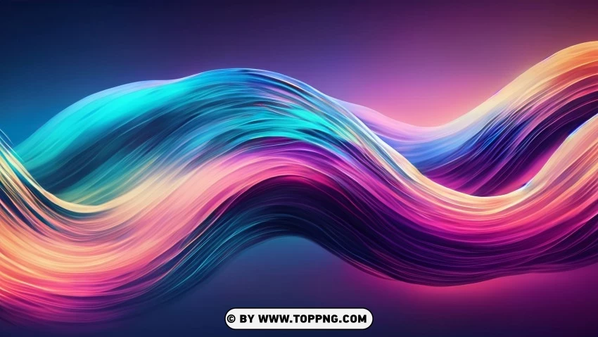 4k Wallpaper Colorful Abstract Vibrant Motion PNG Transparent Background