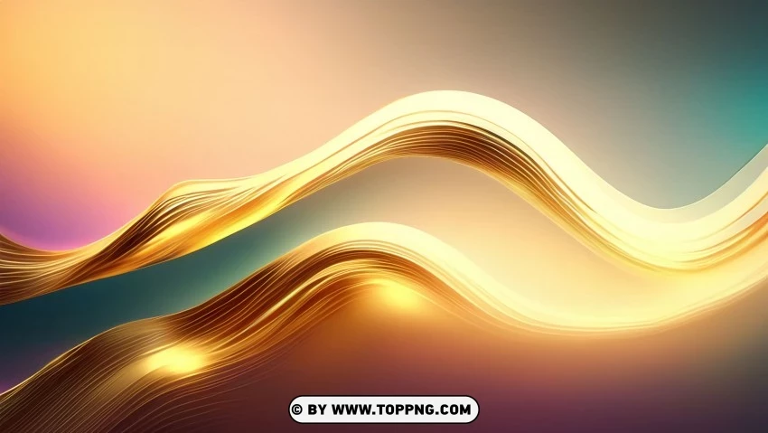 abstract, wave, background, Gold, Golden, rainbow, gradient