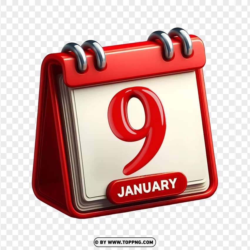 Calendar ,9th January,2025