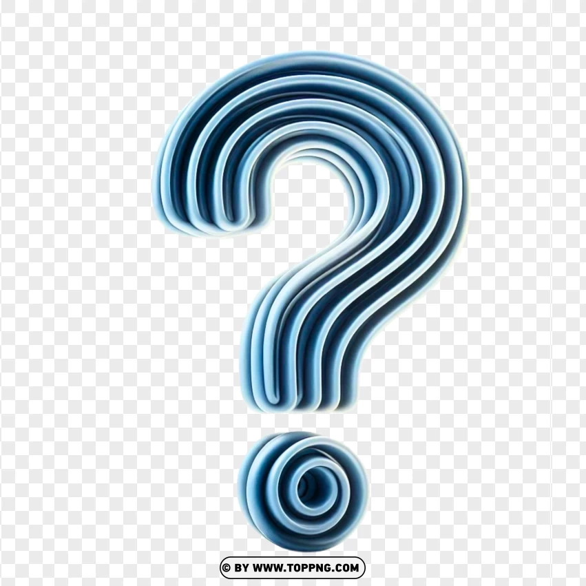 A Big Question Mark PNG Transparent Background