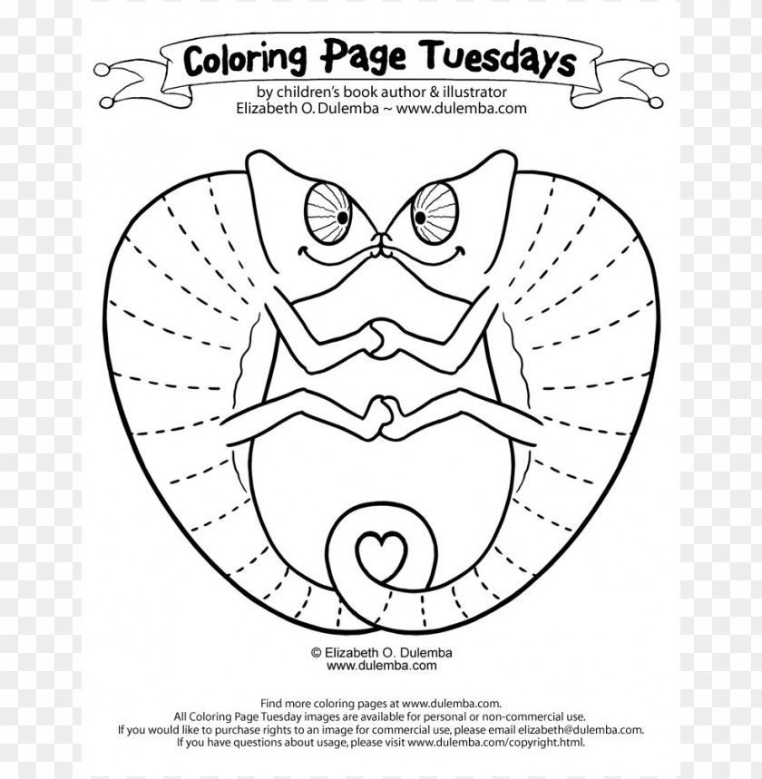 a color of his own chameleon coloring page, page,coloringpage,color,coloring,chameleon