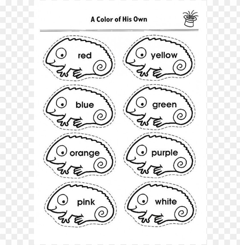 a color of his own chameleon coloring page, page,coloringpage,color,coloring,chameleon