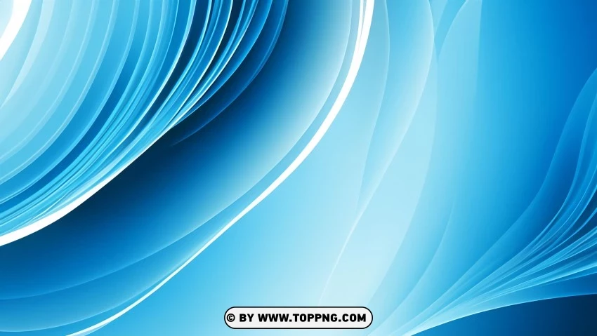 Abstract Blue Wave Vector PNG Transparent Background