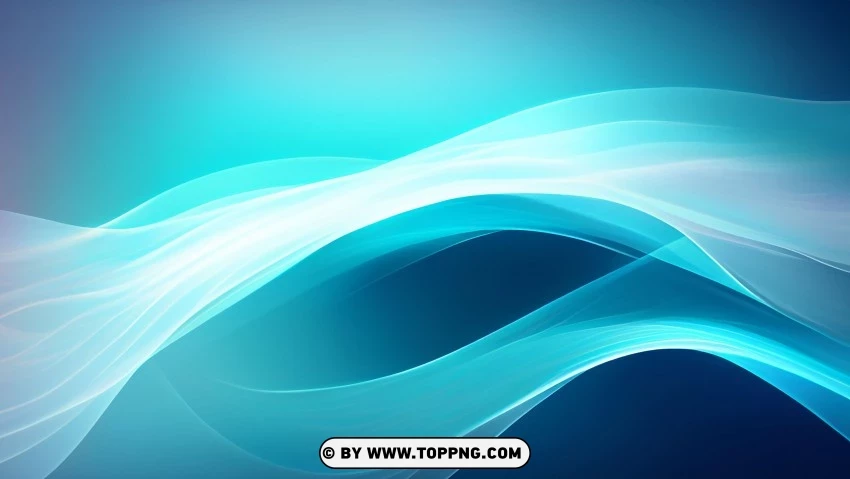 Abstract Blue Waves Of Calmness 4k Wallpaper PNG Transparent Background