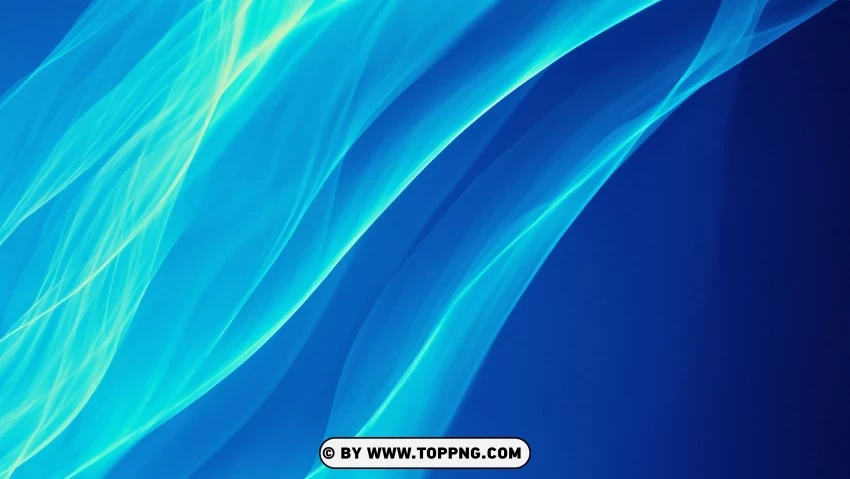 Abstract Blue Waves Of Tranquility 4k Wallpaper PNG Transparent Background