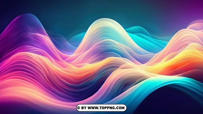 abstract, wave, background, colorful, rainbow, gradient, lines