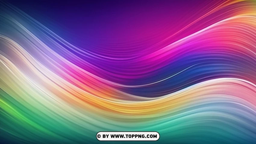 Abstract Dynamic Wave Lines In Motion 4k Wallpaper PNG Transparent Background