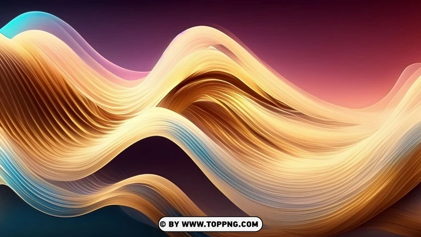 abstract, wave, background, Gold, Golden, rainbow, gradient