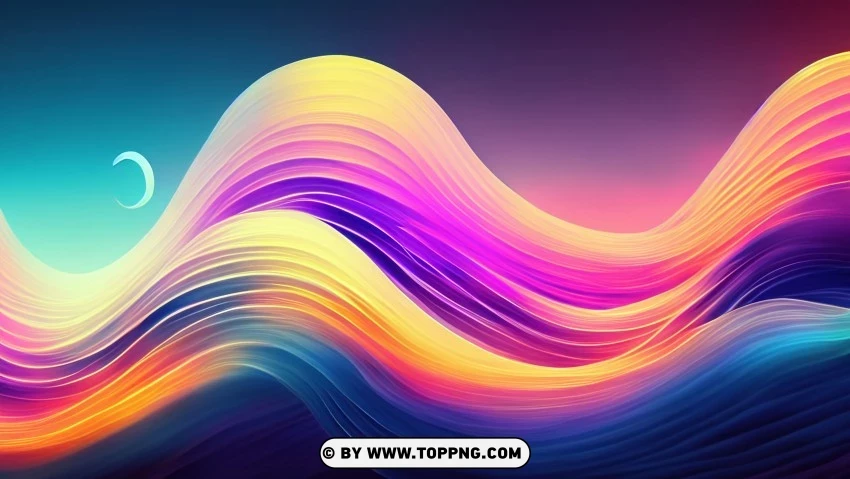 abstract, wave, background, colorful, rainbow, gradient, lines