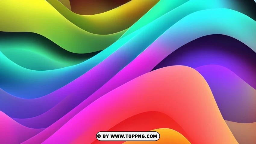 abstract, wave, background, colorful, rainbow, gradient, lines