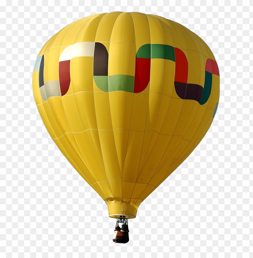 Balloon, Yellow Hot Air Balloon PNG, flying, transportation