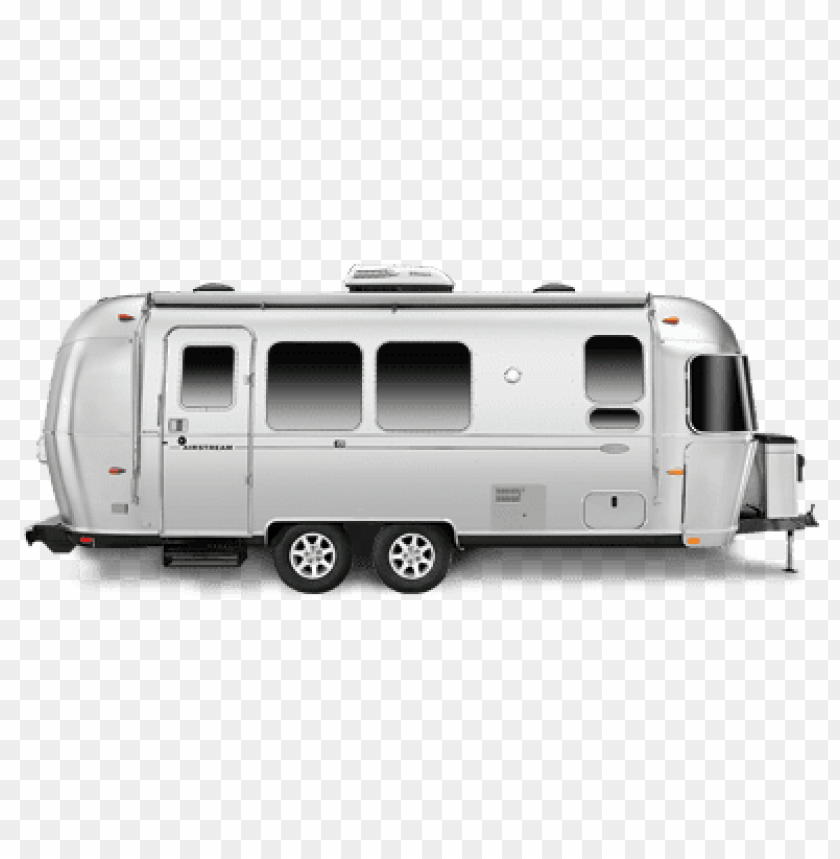 transport, caravans, airstream side view, 