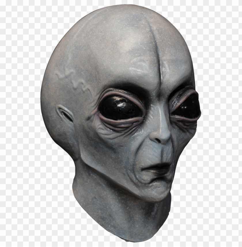 alien figure, extraterrestrial mask, sci-fi sculpture, mythical creature, pop culture