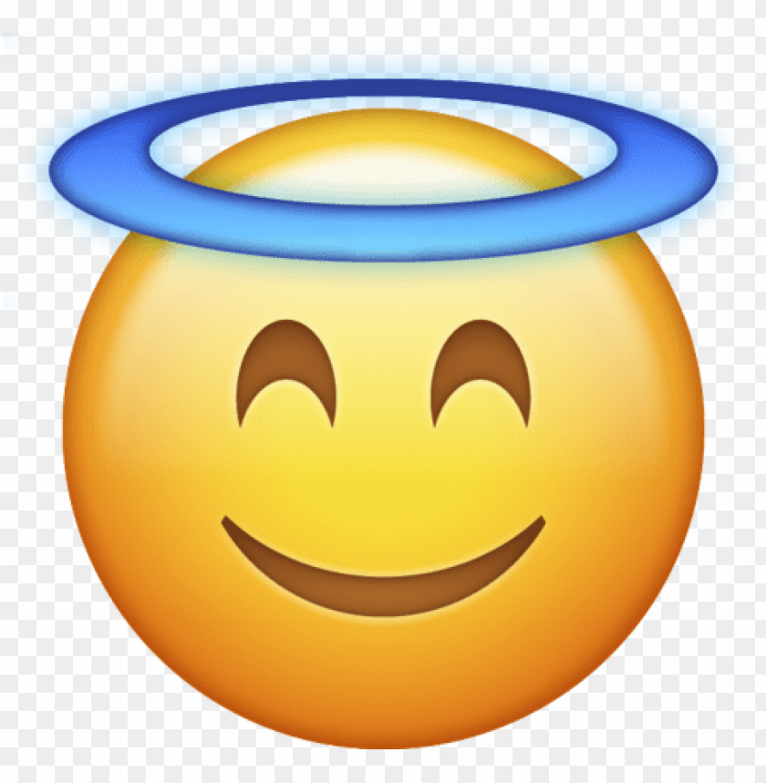 angel, halo, emoji, png, icon