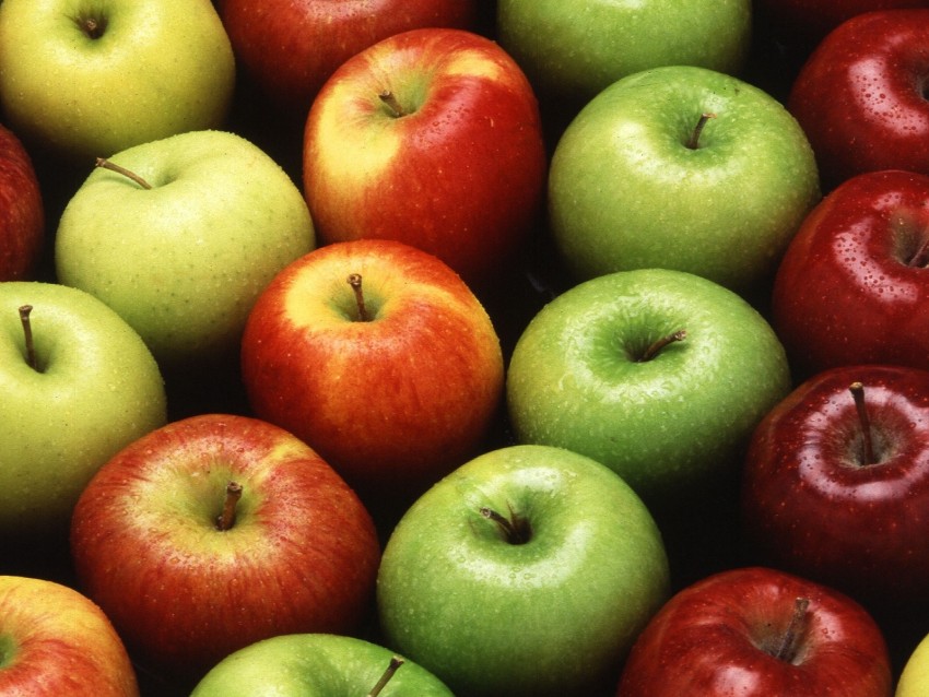 apples, colorful, ripe, wet,Apple‏