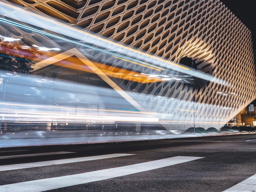 architecture, long exposure, road, night