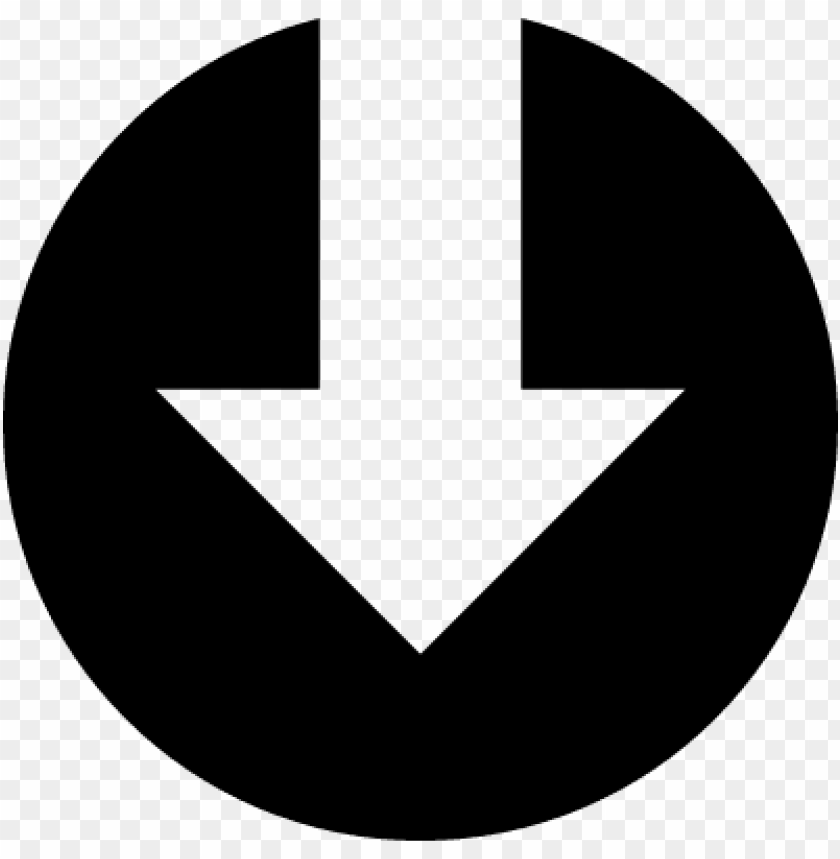 circle arrow, down arrow, arrow pointing down, north arrow, male symbol, long arrow