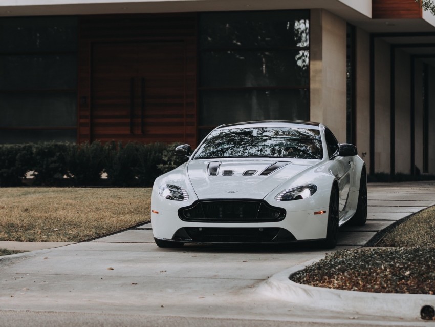 aston martin v8 vantage, aston martin v8, aston martin, car, front view