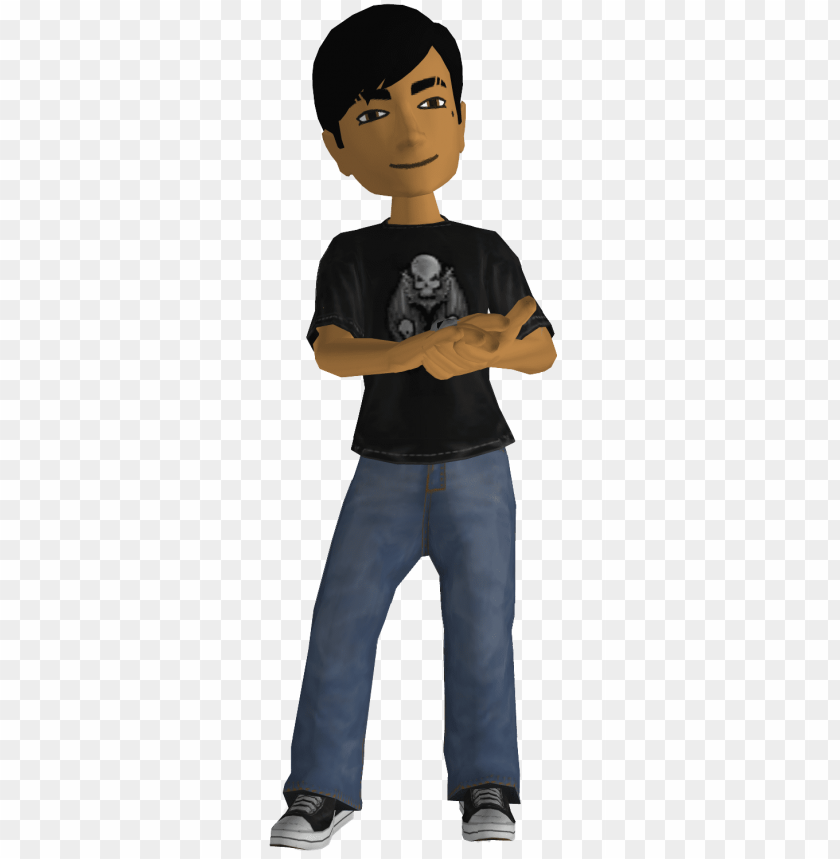 snack, casual clothing, graphic tee, jeans, sneakers, character avatar, digital art