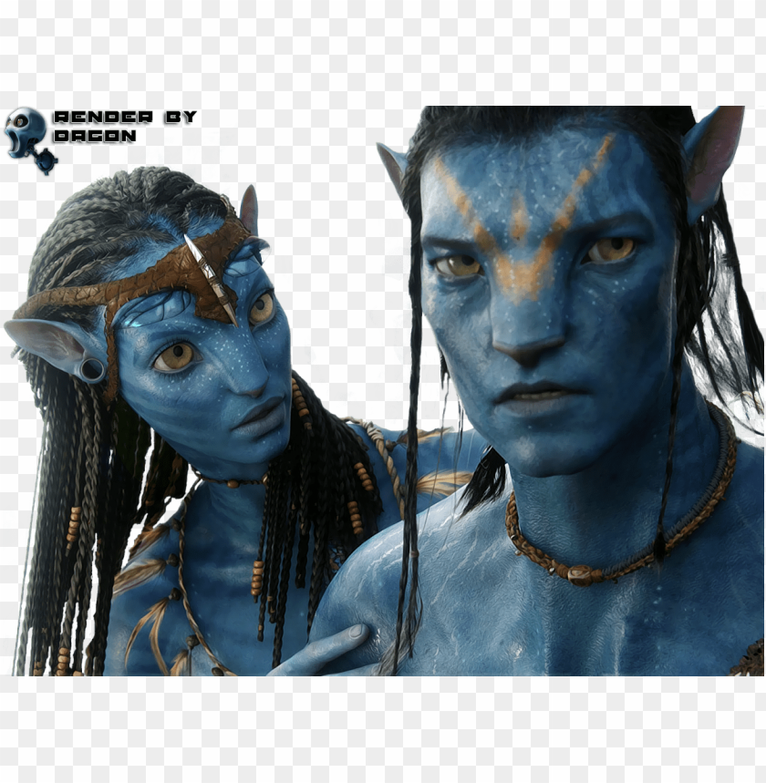 blue characters, fantasy creatures, animated beings, sci-fi characters, nature-inspired design, mythical figures, tribal accessories