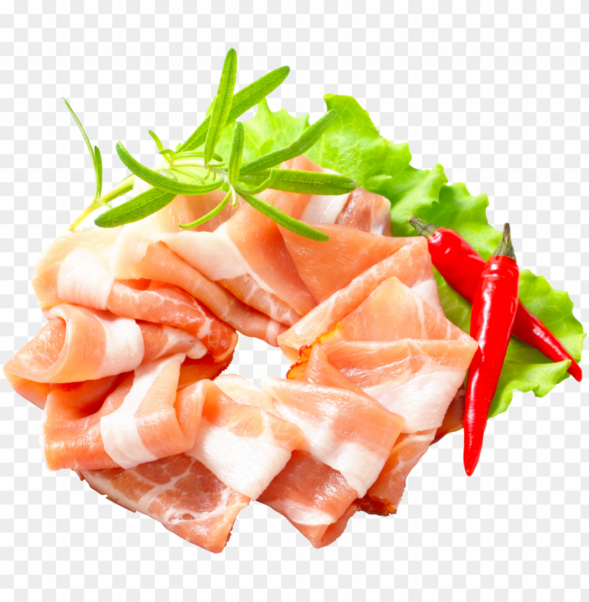 Bacon Food No PNG Transparent Background