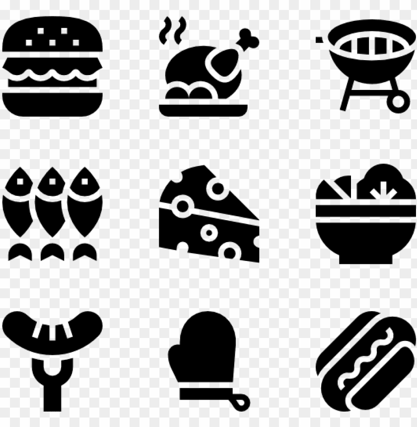 Barbecue Icons Free - Vegetable Garden Icon PNG Transparent Background