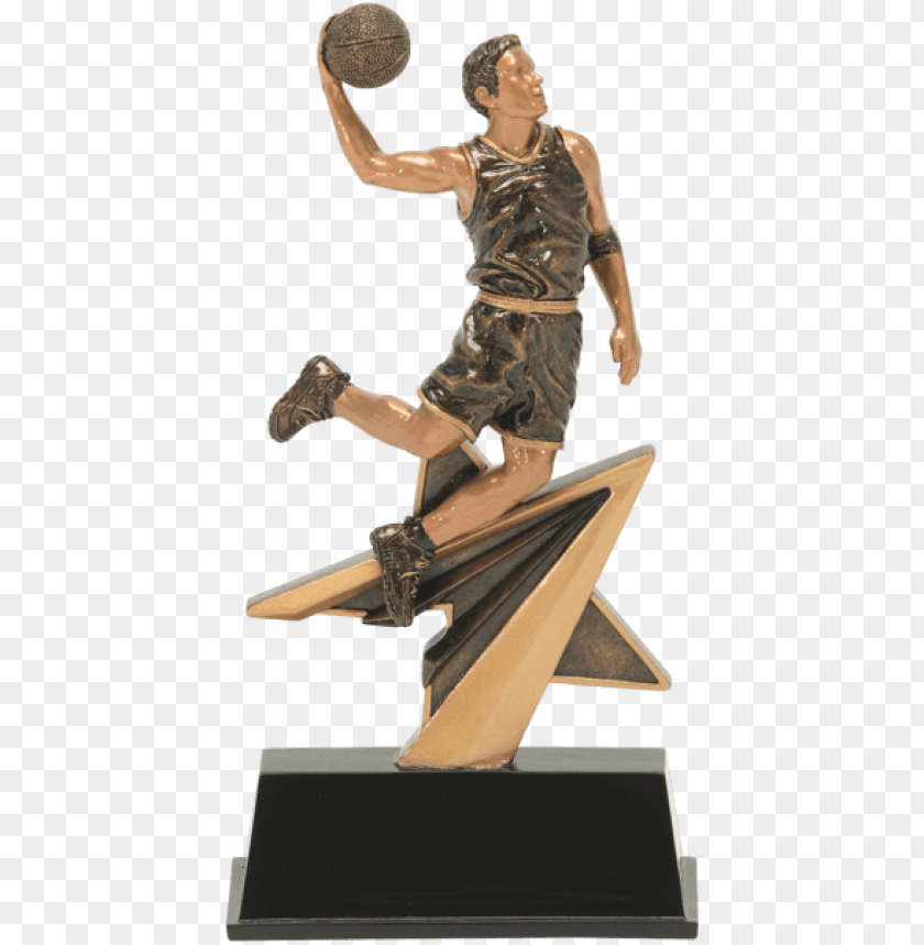 trophy, basketball, sports award, figurine, athletic statue, competition prize, bronze sculpture