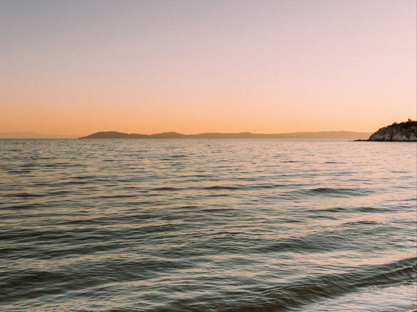 beach, coast, sea, sunset, toroni, greece