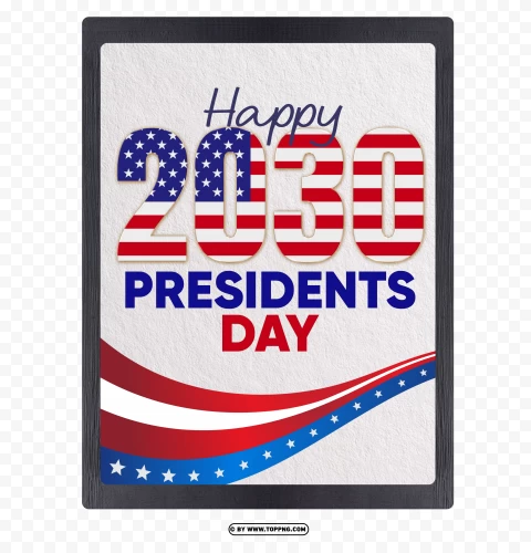 Best Presidents Day 2030 Clipart And Images For Free PNG Transparent Background