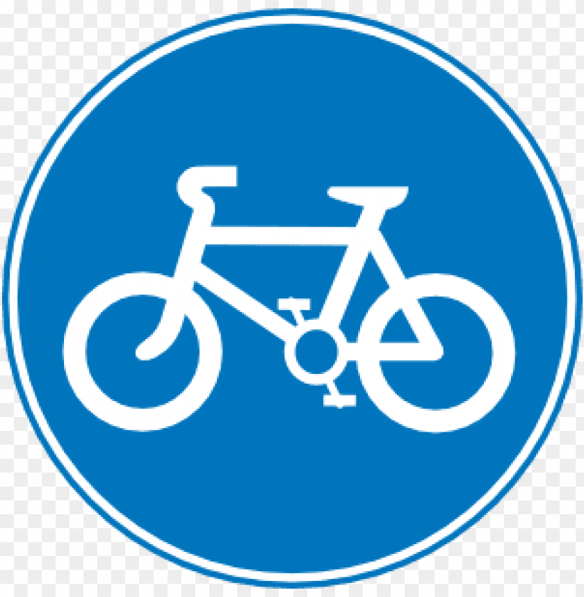 transport, traffic signs, bicycle path traffic sign, 