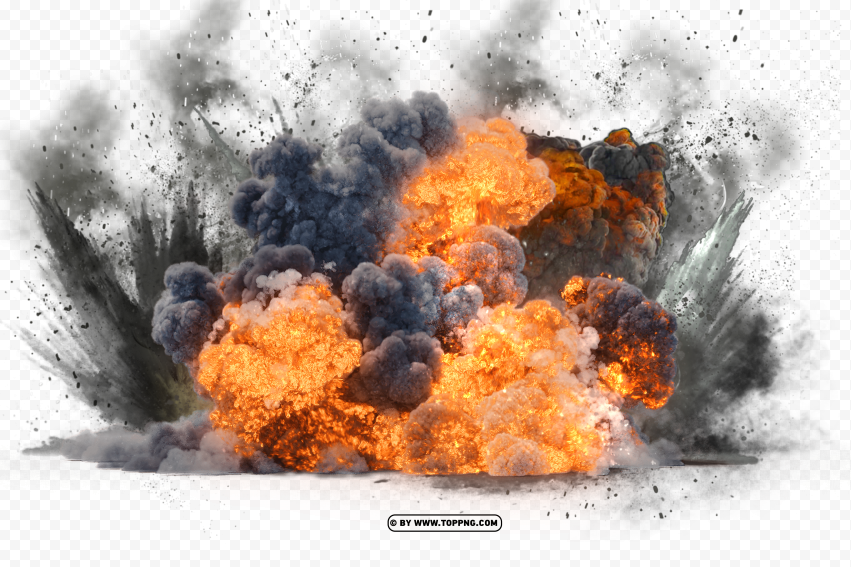 Big Large Fire Explosion Effects Images PNG Transparent Background