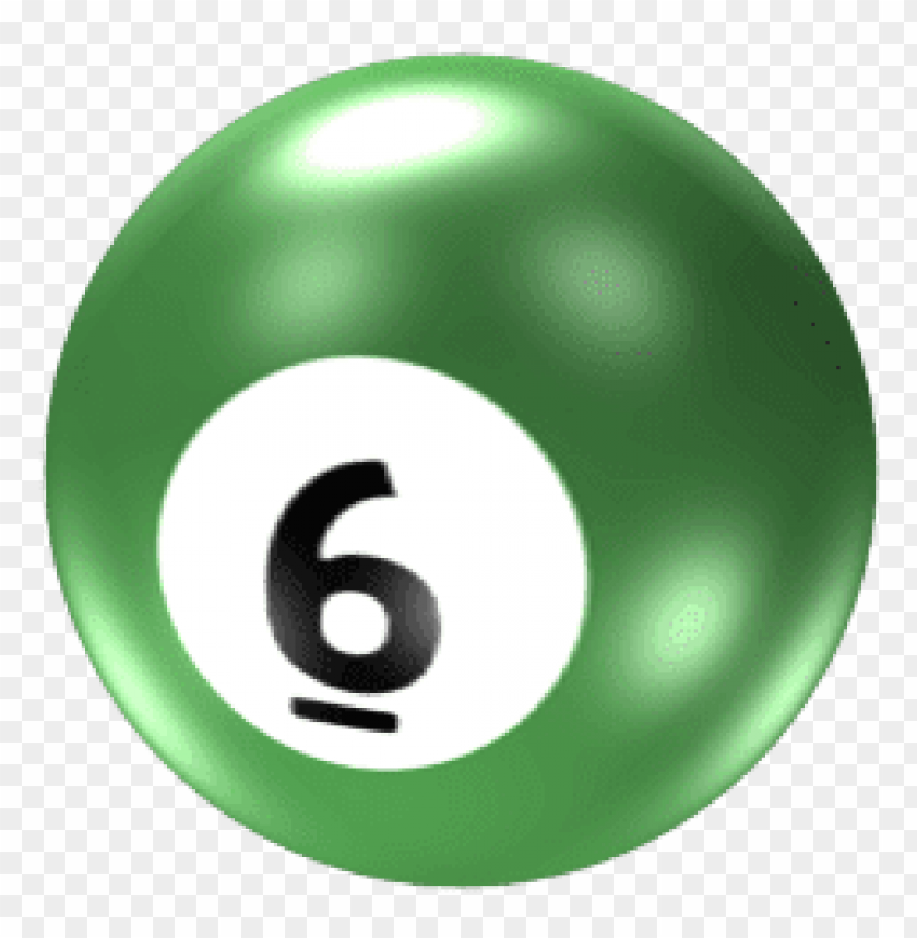 sports, billiards, billiard ball 6, 