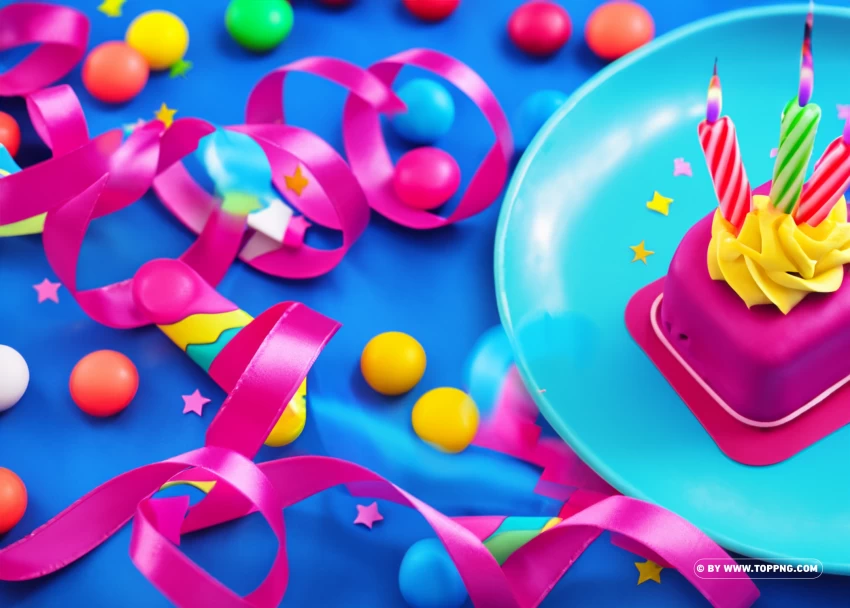 Birthday Cake Icon Vector Illustration PNG Transparent Background